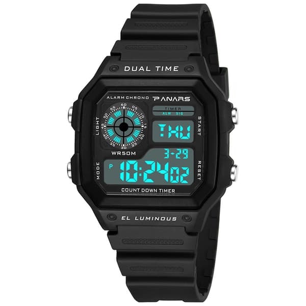 TS-Digitalt Armbåndsur Firkantet