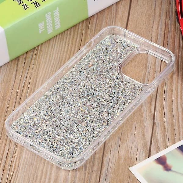 Til iPhone 13 Pro Dfans Design Stjerneklar Himmel Epoxy Telefoncover (sølv)