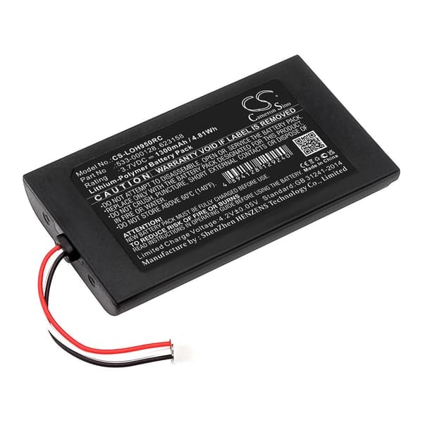 TS-Batteri til Logitech Harmony 950 3,7V 1300mAh