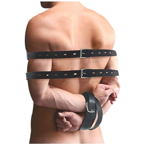 7 dele SM Sex Bondage Sæt, BDSM justerbare læderliner - Perfekt
