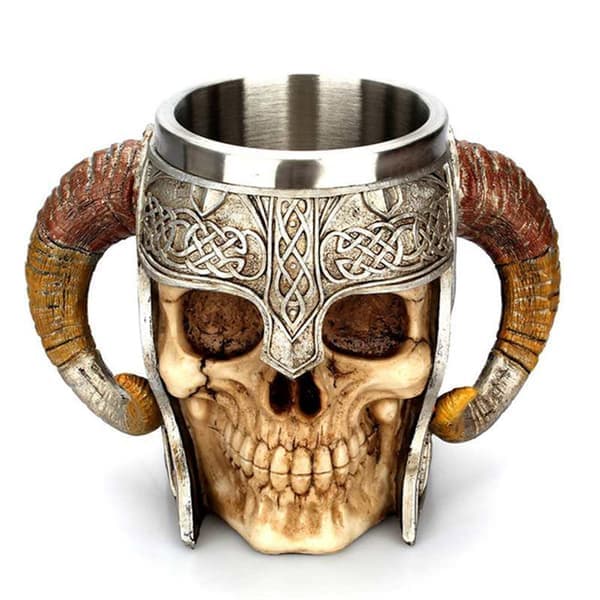 TS-Viking Dödskalle Kaffemugg