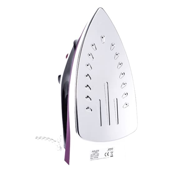 TS Steam Iron with Maximum Power of 3000W and Stainless Steel Soleplate