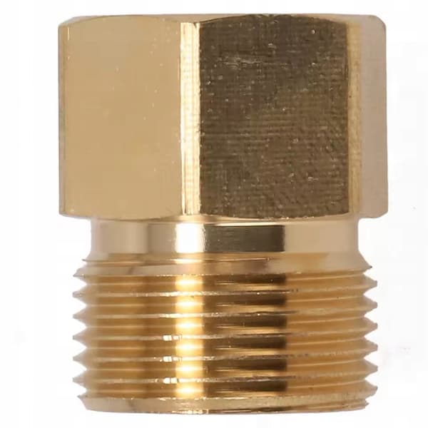 Adapter M22X1.5 Utvendig til 3/8 Tomme Innvendig – Messing | Gjenget Reduksjon | Reservedel for Kärcher HD, HDS