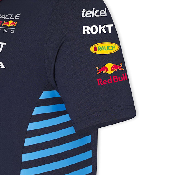 Mænds Red Bull Racing Kortærmet T-shirt Topper 2024, Marineblå L