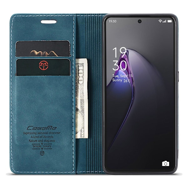 Droppsäkert fodral med magnetstängning och stativ för Oppo Reno8 Pro 5G (Global version)