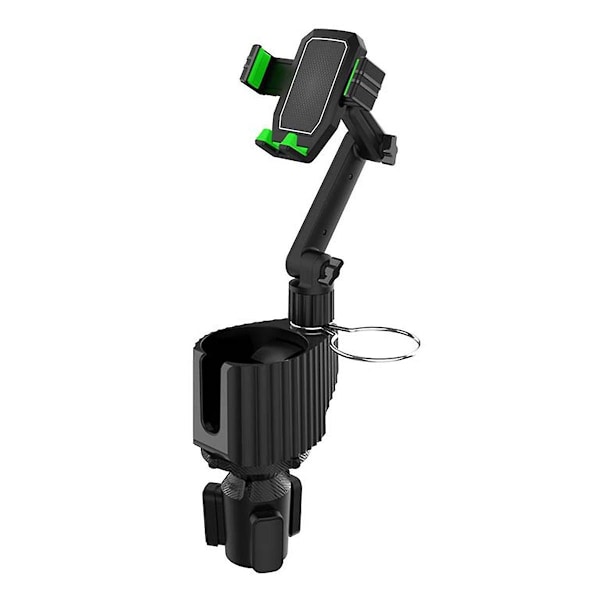 TS-Bilkop og Telefonholder - 3-i-1 Bilkop & Telefonholder med 360 Graders Rotation, Multifunktionel Bilkop