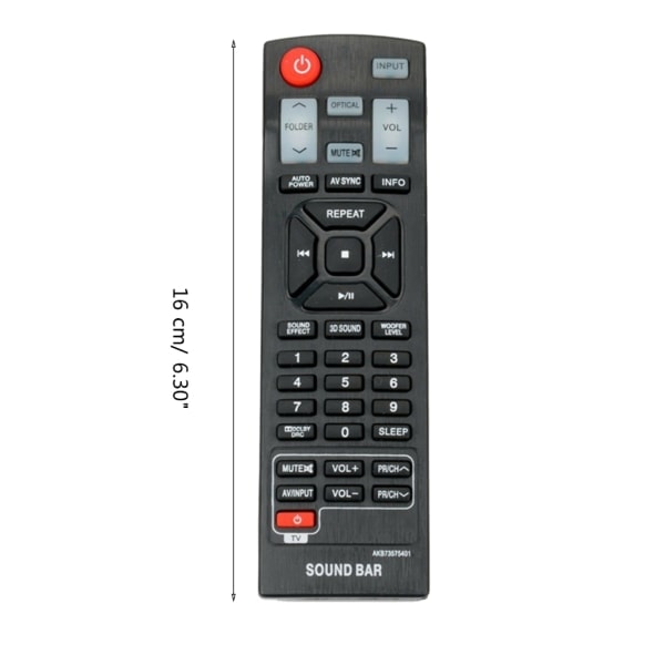 Monitoiminen älykäs kaukosäätimen korvaava kaukosäädin LG Soundbar AKB73575421 NB2420A NB4530B LJ - Perfet