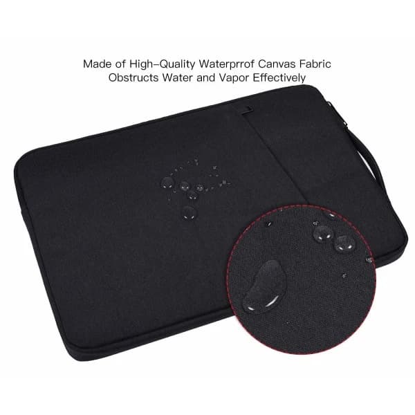 Laptop Sleeve 14,1 tommer/15,4 tommer Canvas Sort