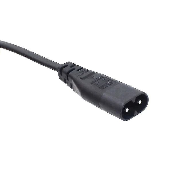 C8 Han til Europa Schuko CEE7/16 Stik Hun-kontakt Strømkabel Til PDU UPS 35cm -wf