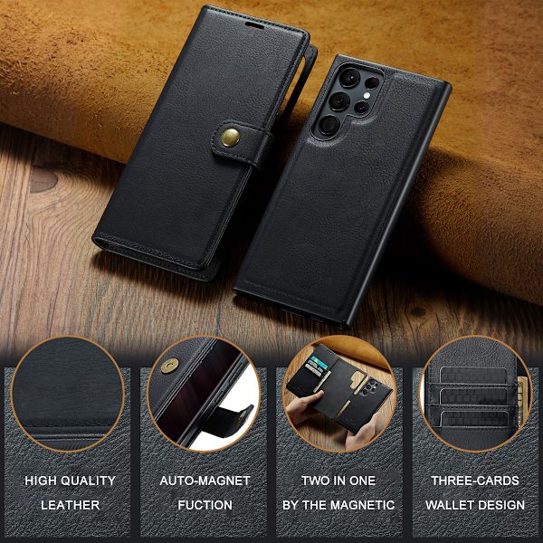 Samsung Galaxy S20 FE - DG.MING 2-i-1 Magnetisk Etui - Sort