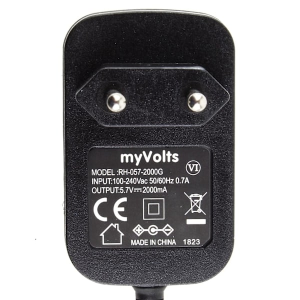 5,7V Ersättningsströmförsörjning Kompatibel med Roland GO:KEYS Keyboard