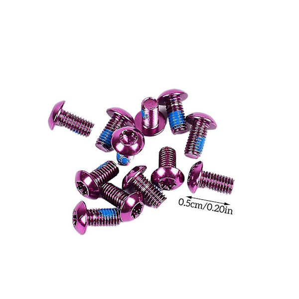 TS-12 Kappaletta Levyjarrun Roottorin Pultit, Värillinen Alloy