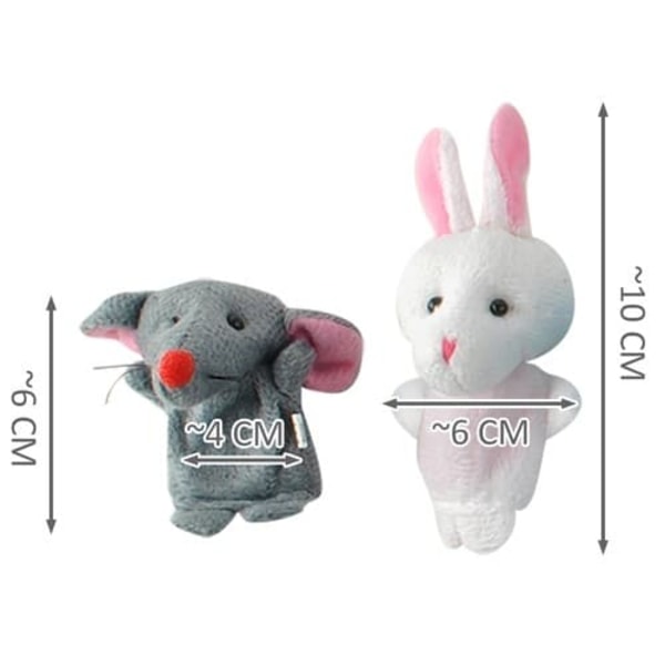 10-pack Fingerdocka / Docka - Olika figurer