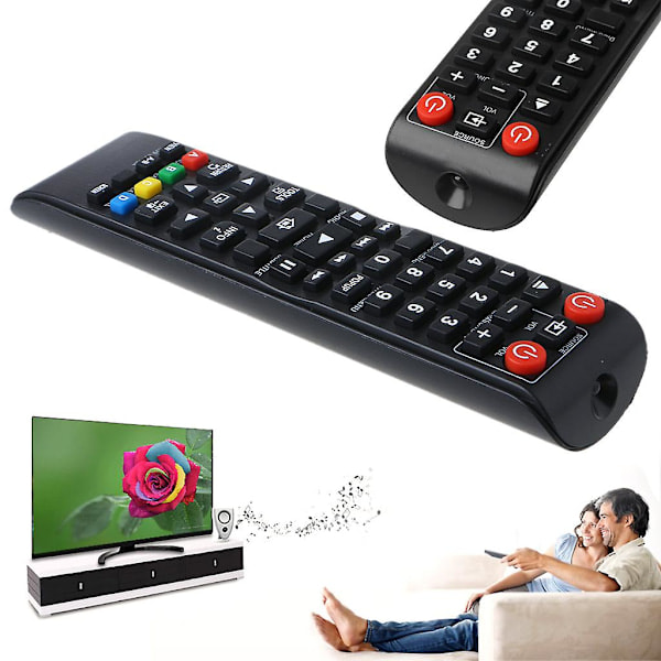 Kaukosäädin AK59-00149A Samsung DVD Bluray -soittimille Bd-f5100 Bd-fm51 Bd-fm57c Bd-h5100 Bd-f5500 Bd-jm59 Bd-e5200 Bd-e5300 Bd-e5500 Bd