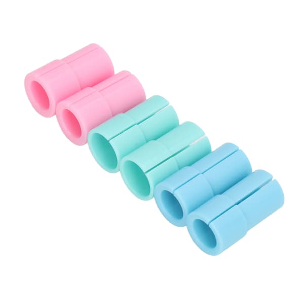6-pak Penholderadapter ABS 3 Farver Værktøjstilbehørssæt til Sharpie til Cricut 6 Stykker 2 Rosa 2 Grøn 2 Blå