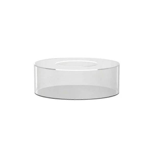 Acrylic Cake Tray Round Cake Tray DIY Cake Refillable Disc Base Clear Cake Stand