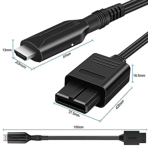 Adapter for Sony Ps1/Ps2 to Hdmi Game Console, Audio and Video Conversion Cable