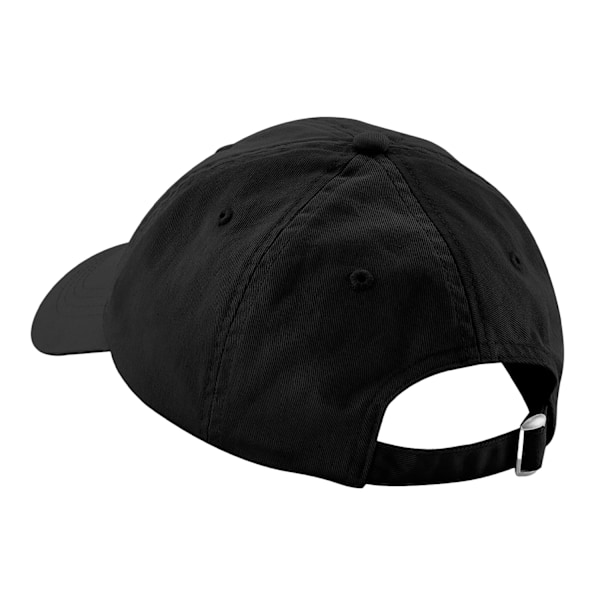 Beechfield 6 Panel Lav Profil Kasket One Size Sort Sort Black One Size