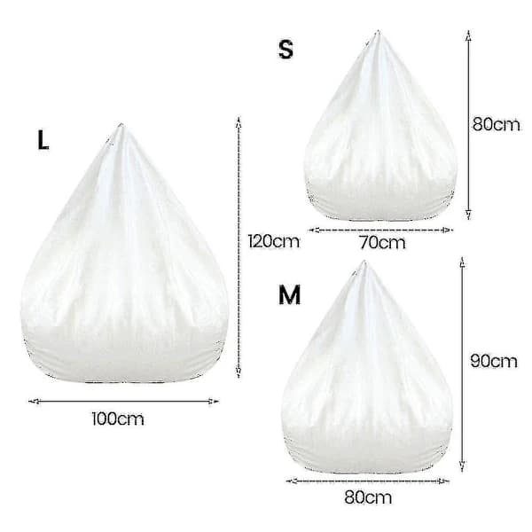 Waterproof Inner Case for Lazy Bean Bag Sofa, Without Filling - Size 100x120 cm