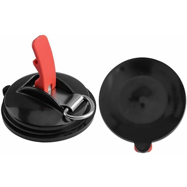Setti, jossa 4 auton imukuppia ja 8 S-koukkua, M