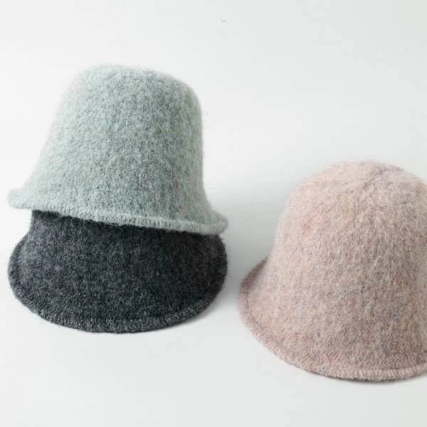 Dame Bucket Hat Hætte GRÅ Grå