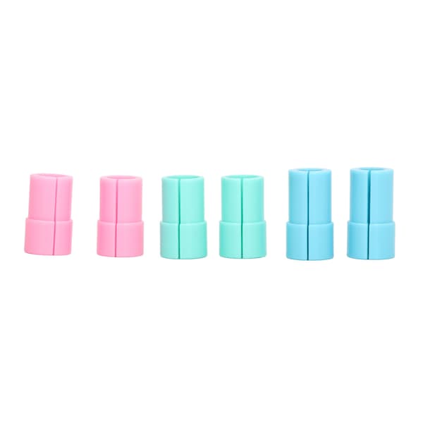 6-pak Penholderadapter ABS 3 Farver Værktøjstilbehørssæt til Sharpie til Cricut 6 Stykker 2 Rosa 2 Grøn 2 Blå
