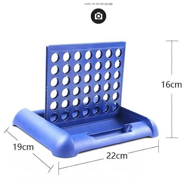 CONNECT 4 - Klassisk fire på rad-spill - Brettspill og leker for barn, gutter, jenter - Alder 6+