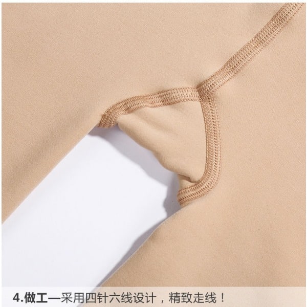 Varma strumpbyxor för dam Faux Sheer Fleece Ben