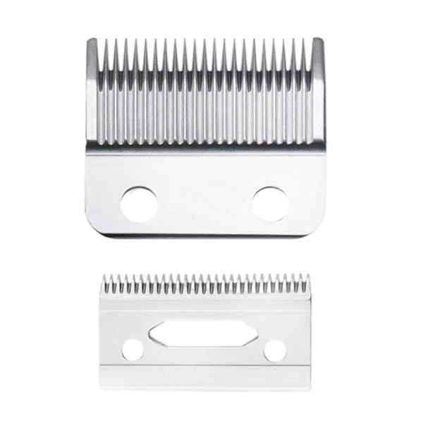 2x Ceramic Blade Cutter + Metal Bottom Set Replacement For Wahl Clipper Fp