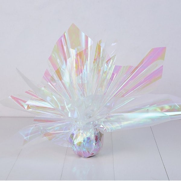 Symphony Folie Regnbågsfolie Cellofan DIY Lollipop Blomma - Perfekt