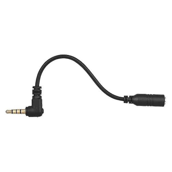 3,5 mm 3 Fe til 4 Trrs Højre D Mikrofonadapterkabel O Mikrofonkonverter