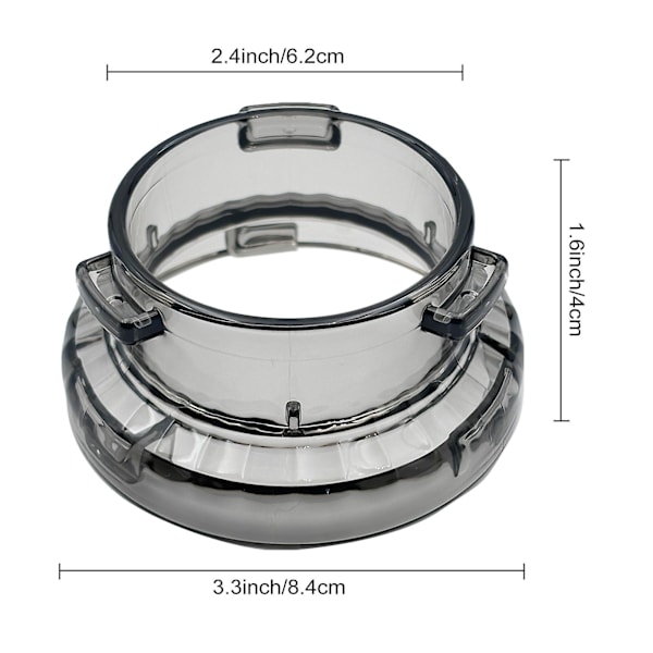 54 mm kaffedoserings tratt för Breville, rymmer 21 g, kaffetratt för Barista Express/Pro/Touch, minskar spill och slöseri, effektivt kaffekvarnstillbehör