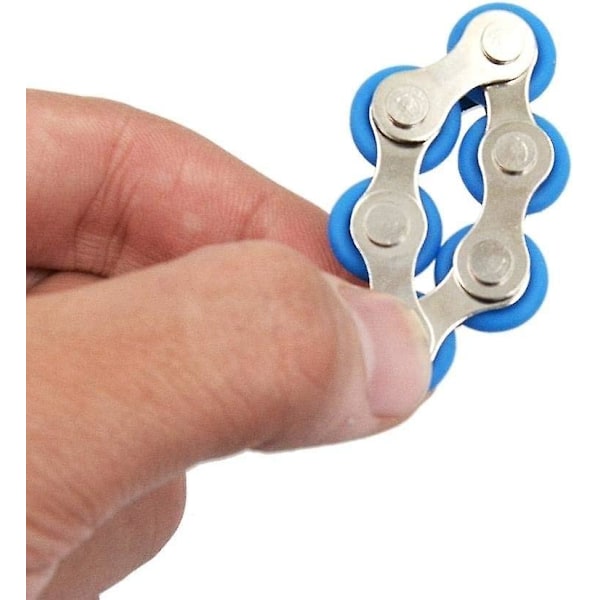 5 st Acsergery Present Rullkedja Fidget Leksak Stressreducerande Stålcykelkedja