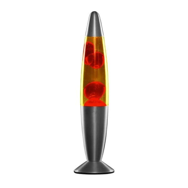 Lava-lamppu - Punainen Punainen