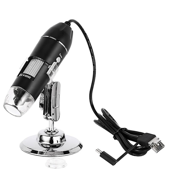 TS-1600x USB Digitalt Mikroskop Förstoringsmikroskop Kamera, kompatibel med Window 7/8/10, handhållet