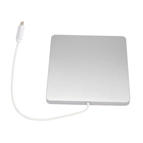 USB-C Superdrive DVD CD-asema Ulkoinen Uudelleenkirjoitettava Tyyppi C DVD/CD-poltin Kannettava DVD-asema Tukee Windows8/7/Vista/Mac OSX