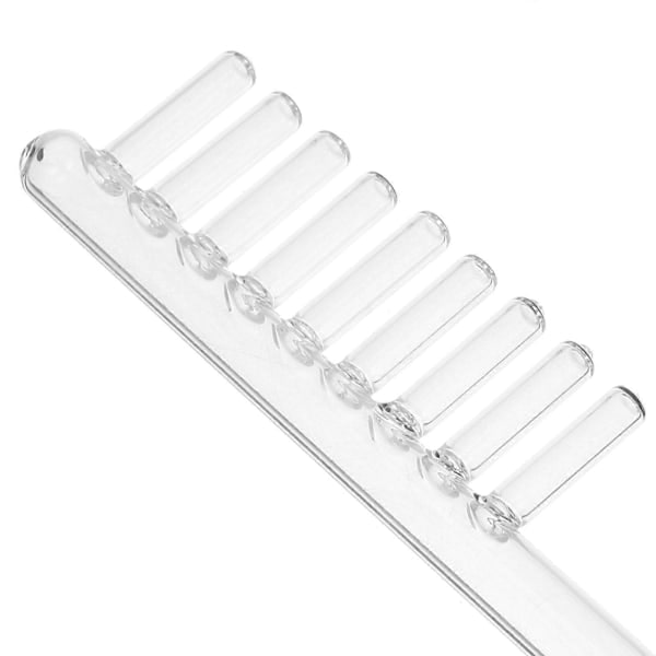 Hårkam Högfrekvent Elektroterapi Instrument Glas Kam Ersättning