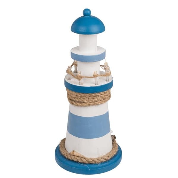 Wooden Lighthouse - Lighthouse with LED Lamp