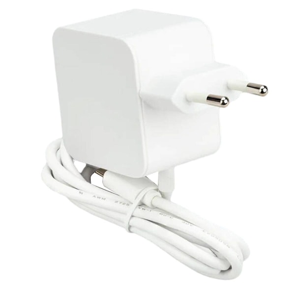 TS-For Pi5 Strømforsyning Usb-c 27w 5.1v 5a Multifunksjonell Praktisk Adapter Med Eu Plugg