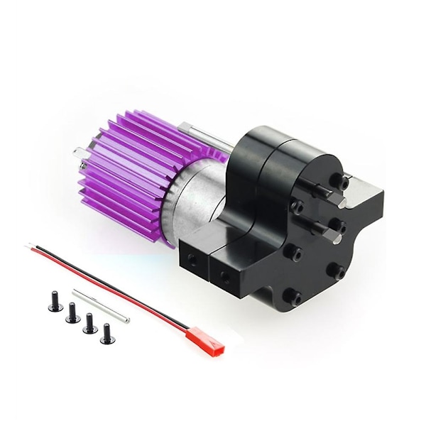 TS-Metal 370 Moottorivaihteisto C14 C24 B24 B36 Mn D90 D99 Mn99s Rc-auton päivitysosille, musta