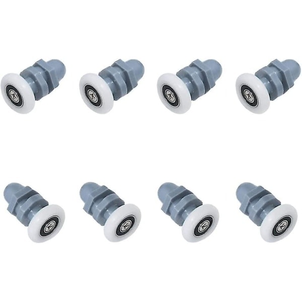Duschkabin reservdelar 12 st rullar för duschdörrar rullar duschdörr 20 mm