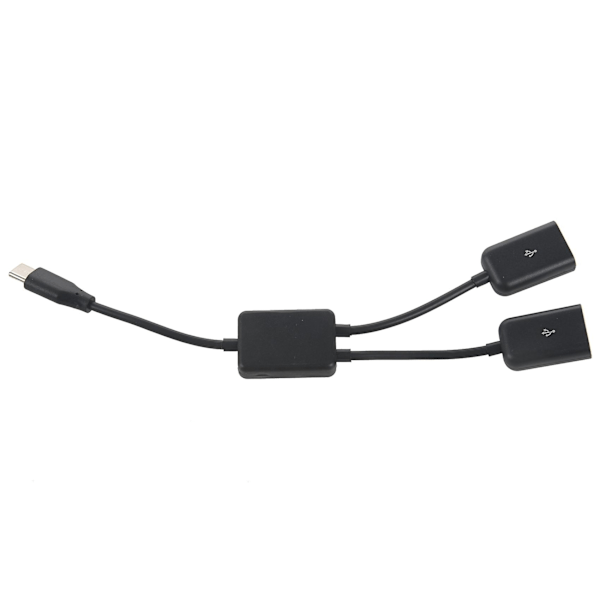 TS-2x Type C Otg Usb 3.1 Uros - Kaksois 2.0 Naaras Otg Lataus 2 Portin Hub Kaapeli Y-Jakaja