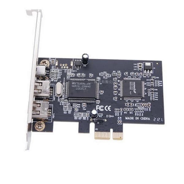 PCIE PCI-E FIREWIRE IEEE 1394 3 PORT FIRE WIRE KORT FOR STASJONÆR PC