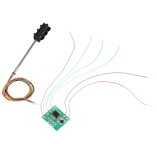 TS-3 Färg Ljussignaler Ho Oo Skala Modell 6led För Diy Sandbord Korsning Gata Konstruktion Järnväg