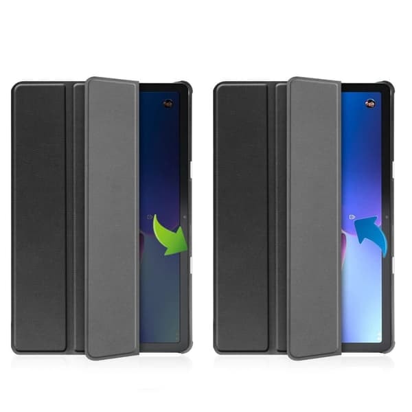 TS-Tech-Protect Fodral med stativ til Lenovo Tab M10 (3. gen) 10.1\" - Svart