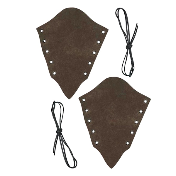 1/3 Gauntlet Armbånd Cosplay Kostyme Tilbehør Punk for Brun 28 x 23cm Brown 28 x 23cm 1Set