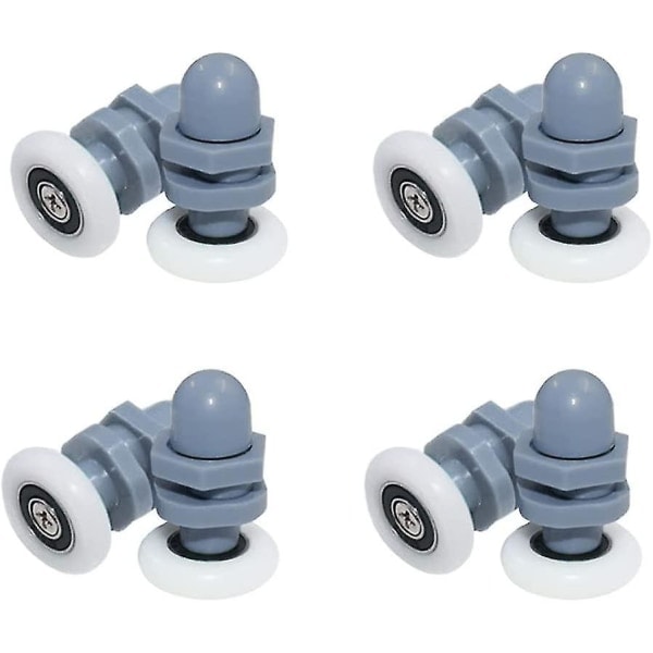 Duschkabin reservdelar 12 st rullar för duschdörrar rullar duschdörr 20 mm