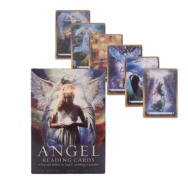 Änglakort Tarot Orakelkort Profetia Spådom Familjespel Brädspel (FMY) one size