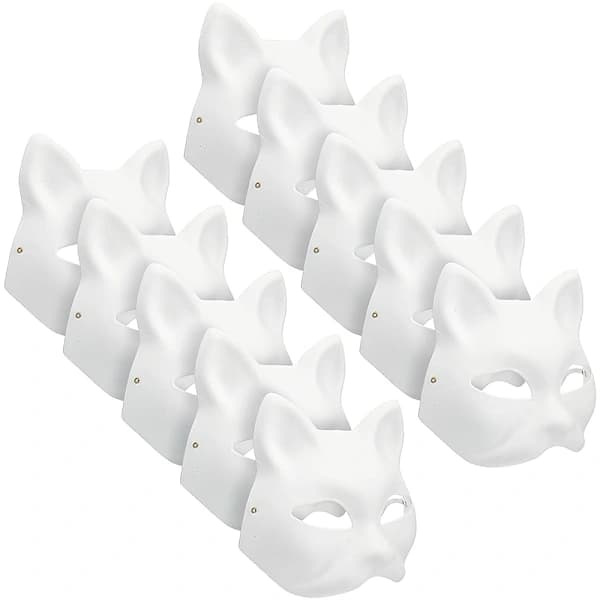 10-pack - DIY Kattmask / Therian Mask 420