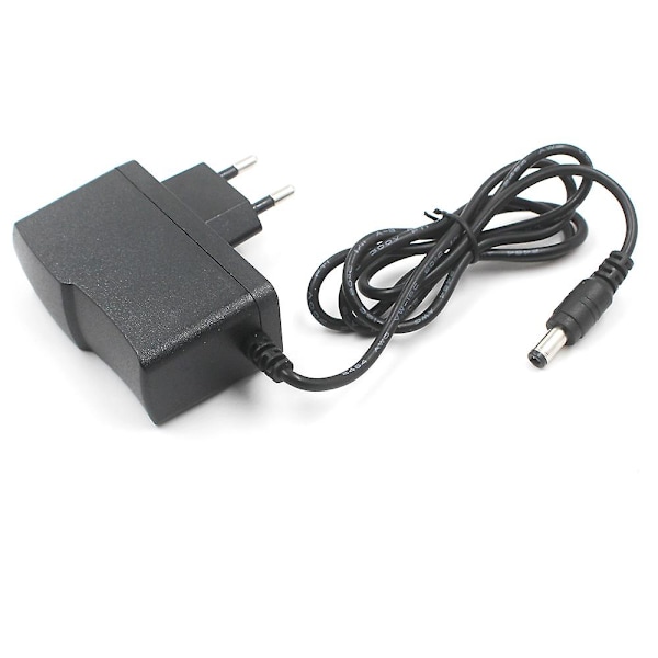 1 stk 12V 500mA Ny AC 100V-240V Konverter Strømforsyning Adapter DC 12V 1A 500mA Strømforsyning EU-kontakt DC 5.5mm X 2.1mm
